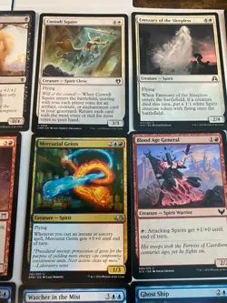 MTG Spirit Tribal Lot 25 Cards Magic the Gathering Commander EDH Ghost Theme - Image 5