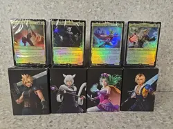 MTG Final Fantasy Commander Decks Set of 4 Deck Magic the Gathering Decks Only - Image 1