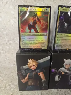 MTG Final Fantasy Commander Decks Set of 4 Deck Magic the Gathering Decks Only - Image 2