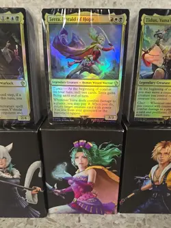 MTG Final Fantasy Commander Decks Set of 4 Deck Magic the Gathering Decks Only - Image 4