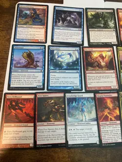 MTG Elemental Tribal Lot 21 Cards Magic the Gathering Commander EDH Creatures - Image 2