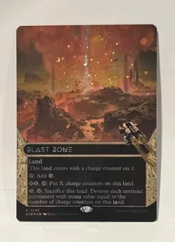 MTG - Blast Zone - Edge of Eternities: Stellar Sights - GALAXY FOIL 092 - NM/M - Image 1