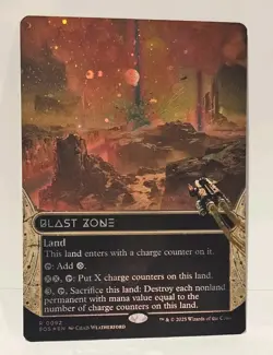 MTG - Blast Zone - Edge of Eternities: Stellar Sights - GALAXY FOIL 092 - NM/M - Image 3