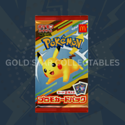 Pokemon TCG Japanese Pikachu Exclusive Mcdonalds Promo Pack MP-020 - Image 1