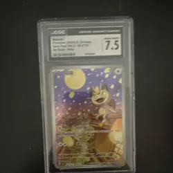 The Pokemon Company Meowth Gem Pack Vol.3 Art Rare Holo 02/07/07 CGC 7.5 Chines… - Image 3