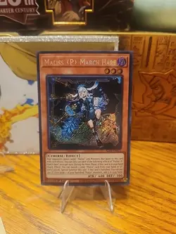 Yu-Gi-Oh! Maliss P March Hare ALIN-EN023 Secret Rare 1st Edition Near Mint - Image 1