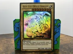 🔥YUGIOH • BLUE-EYES WHITE DRAGON • GHOST RARE • GLD5-EN001 - Image 2