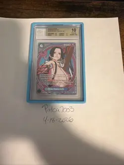2026 One Piece Heroines Edition Boa Hancock Sp Bgs 10! - Image 1