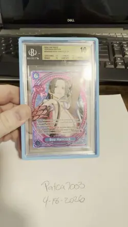 2026 One Piece Heroines Edition Boa Hancock Sp Bgs 10! - Image 2