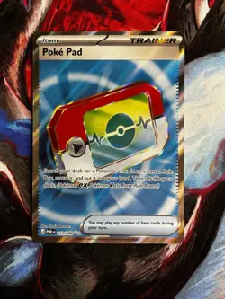 Poke Pad Full Art 113/088 Pokemon TCG Perfect Order NM - Image 1