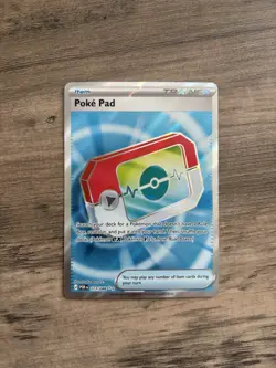 Pokemon TCG Perfect Order Poke Pad Trainer Full Art Rare 113/088 Pack Fresh MINT - Image 1