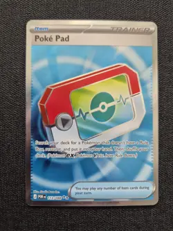 Poke Pad 113/088 Perfect Order Full Art Pokemon TCG - Near Mint Pack Fresh - Image 1