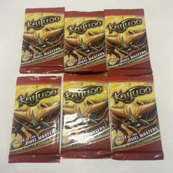 6x Kaijudo Rise of the Duel Masters Booster Packs Sealed TCG Cards - Image 1