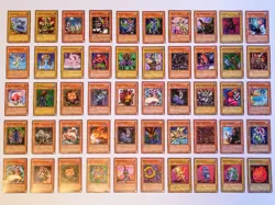 *Lot of '100' Original '1996' Yu-Gi-Oh Cards with FREE cases! - Image 1