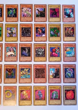 *Lot of '100' Original '1996' Yu-Gi-Oh Cards with FREE cases! - Image 3