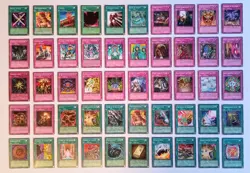 *Lot of '100' Original '1996' Yu-Gi-Oh Cards with FREE cases! - Image 4
