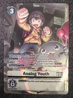 Digimon Card Game Analog Youth (Alternate Art) EX9-069 SR Versus Monsters NM - Image 1