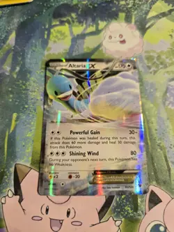 NM- Altaria EX 83/124 Ultra Rare XY Fates Collide Pokemon Card - Image 1