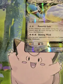 NM- Altaria EX 83/124 Ultra Rare XY Fates Collide Pokemon Card - Image 3