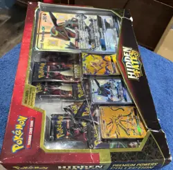Pokemon TCG - Hidden Fates Premium Powers Collection Rayquaza GX - Sealed - Image 5