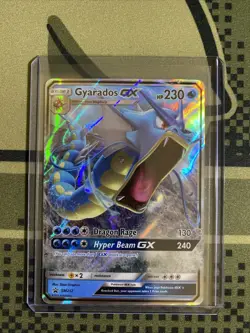 Pokemon Card TCG - Gyarados GX SM212 Hidden Fates Sun & Moon Promo Near Mint - Image 3