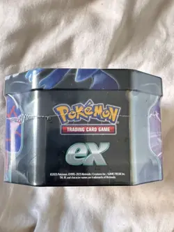 Pokemon TCG Azure Legends Kyogre ex Tin Factory Sealed 4 Packs Promo Card - Image 3