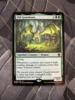 Old Gnawbone the List MTG Reprints, Regular Card NM Condition - Image 1