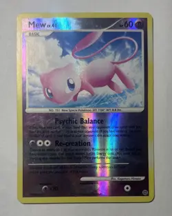 Mew 15/132 Secret Wonders Reverse Holo Pokemon Card - Image 1