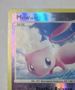 Mew 15/132 Secret Wonders Reverse Holo Pokemon Card - Image 2