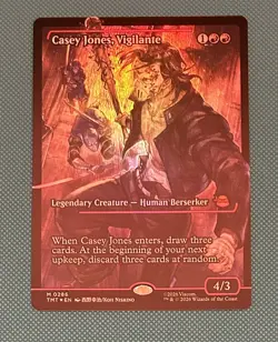 Casey Jones, Vigilante (0286) (Showcase) Teenage Mutant Ninja Turtles Foil - Image 1