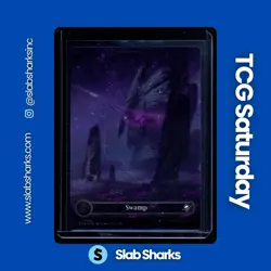 2025 MAGIC: THE GATHERING EDGE OF ETERNITIES #0369 SWAMP GALAXY FOIL - Image 1