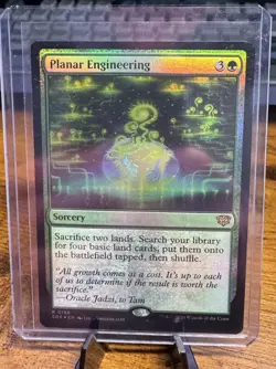 MTG - Planar Engineering - FOIL Rare #158 - Secrets of Strixhaven NM - Image 1