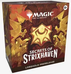 ALL 5 MTG Secrets Of Strixhaven Magic the Gathering PRERELEASE Box Lot + Promos - Image 3