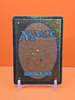 1995 MAGIC THE GATHERING CITY OF BRASS CHRONICLES DAMAGE HEAVEY PLAYED - Image 2