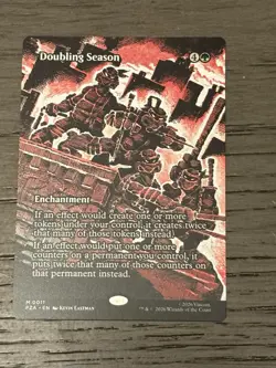 Doubling Season (Borderless) Teenage Mutant Ninja Turtles Source Material... - Image 1