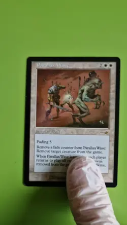 MTG PARALLAX WAVE x1, Nemesis. Very Good. Pre Modern, Commander - Image 2