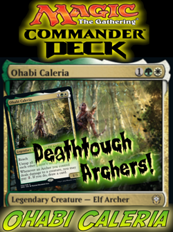 Ohabi Caleria MTG EDH Custom Commander Deck, Selesnya Deathtouch Archers! - Image 1