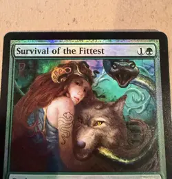 FOIL Survival of the Fittest - Judge Promos (JDG) (LP+) MTG Magic the Gathering - Image 5