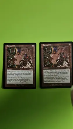 MTG TANGLE WIRE x1, Nemesis. Very Good. PRE MODERN, Commander - Image 2