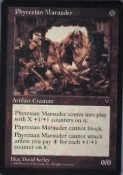 Phyrexian Marauder - Visions: #151, Magic: The Gathering Nm R110 - Image 1