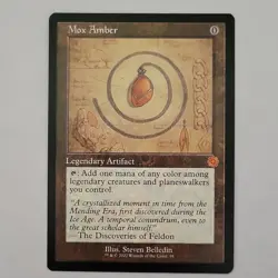 Magic The Gathering Mox Amber The Brothers' War Mythic Artifact Regular Eng - Image 1
