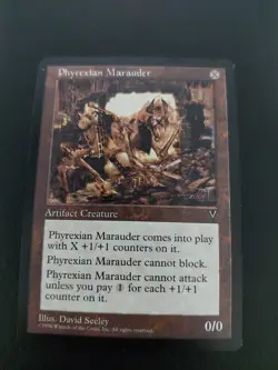 MTG LP Phyrexian Marauder Visions Regular - Image 1