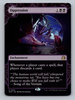 Oppression R Wilds of Eldraine: Enchanting Tales 32 NM - Image 1