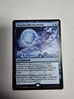 Waterbender Ascension | NM | Misprint | R 0079 | TLA | Magic: The Gathering - Image 1