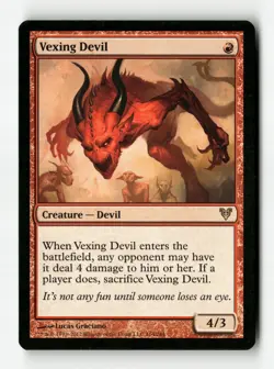Vexing Devil - #164 - Non Foil - MTG - Near Mint - Image 1