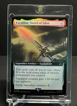 MTG - Excalibur, Sword of Eden (Extended Art) - UB: Assassin's Creed Foil = - Image 1