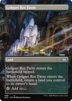 Golgari Rot Farm - Foil Extended Art 2XM LP MTG - Image 1