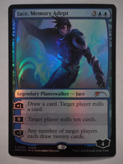 Magic the Gathering MTG: Jace, Memory Adept (Deluxe Commander Kit) Promo Foil LP - Image 1