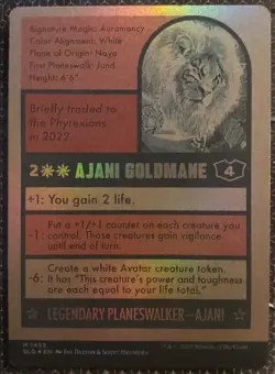 Ajani Goldmane (1453) Secret Lair Drop Foil - Image 2