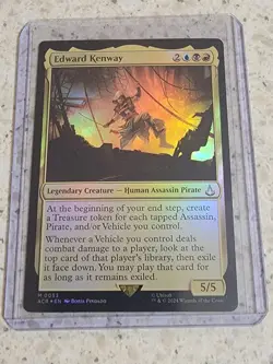 Edward Kenway #53 (Foil) (NM) Assassin's Creed ACR Magic MTG - Image 1